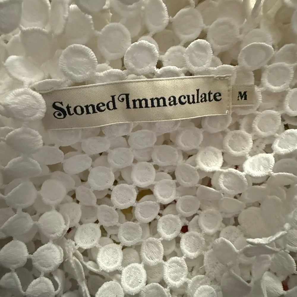 Stoned Immaculate Ivory Textured Top - Picture 4 of 6